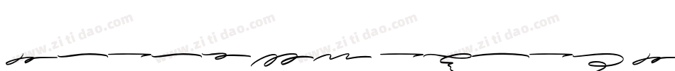 Dorothy Clark Script字体转换